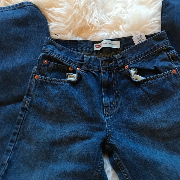 Levi 550 boys relaxed fit size 16 slim jeans - Picture 2 of 4